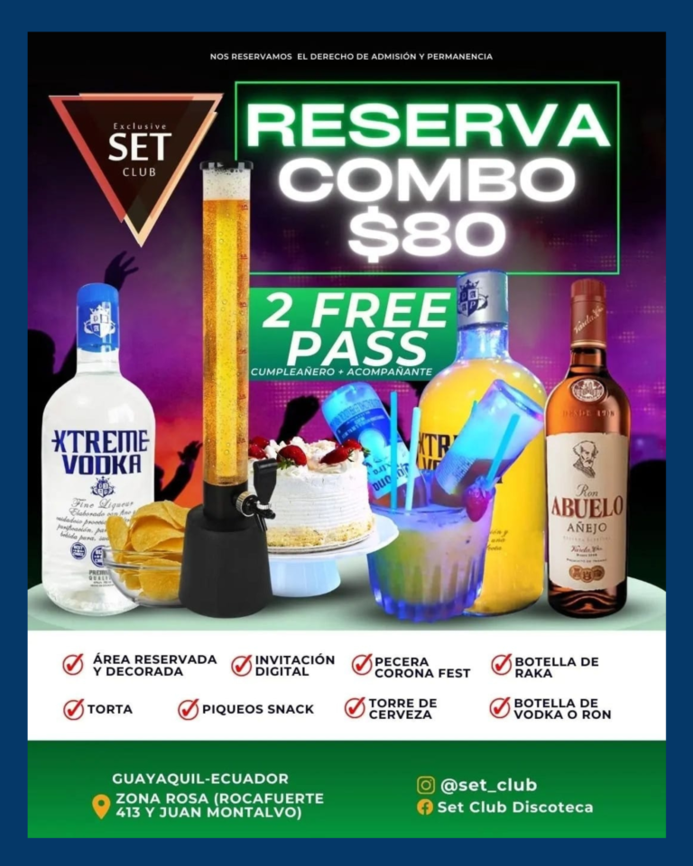 Discoteca Set Club Guayaquil Zona Rosa Turística. La Mejor Disco del Puerto Principal. Diversión a otro Nivel. Centro de Diversión Nocturna. Club Nocturno Privado. Bar Restaurante